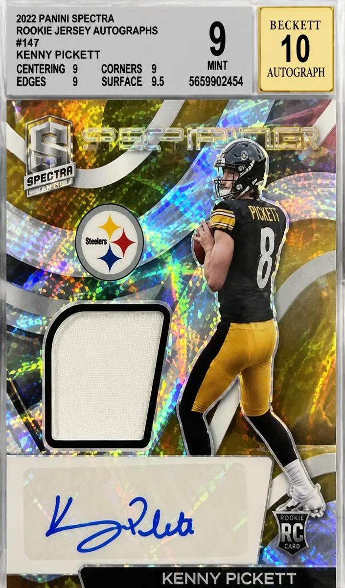 2022 Panini Spectra Football Wave Kenny Pickett #APA-KPI