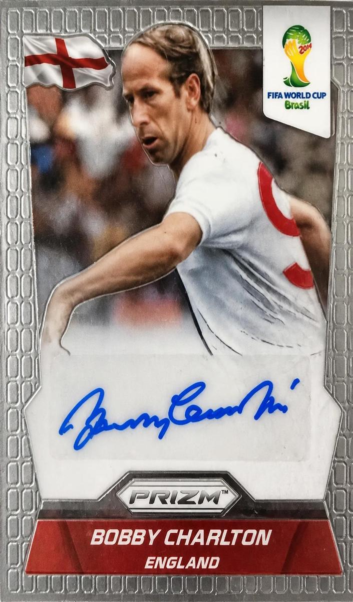 2014 Panini Prizm World Cup Soccer Bobby Charlton #44