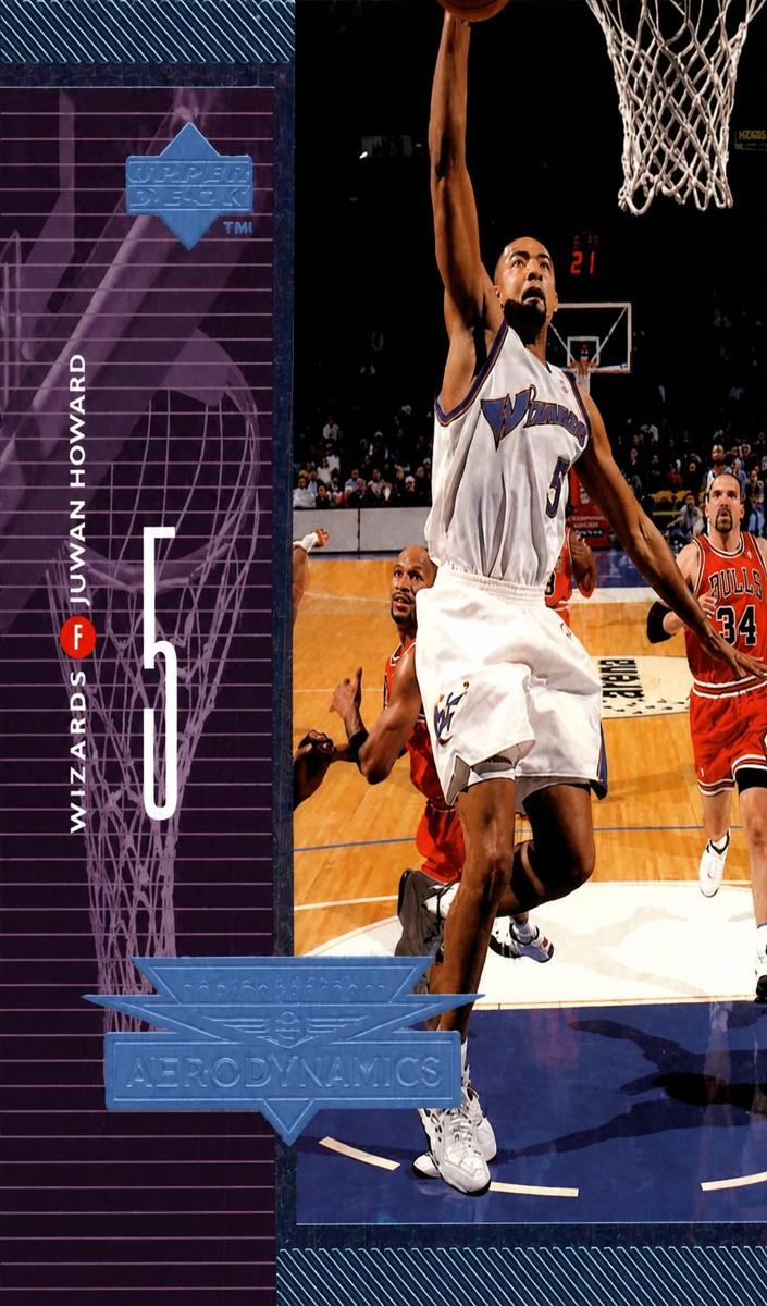 1998 Upper Deck Basketball Juwan Howard #A24