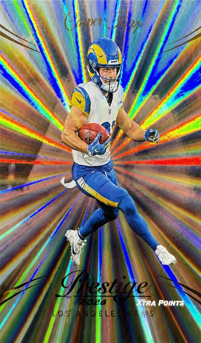 2024 Panini Prestige Football Sunburst Xtra Points Cooper Kupp #176