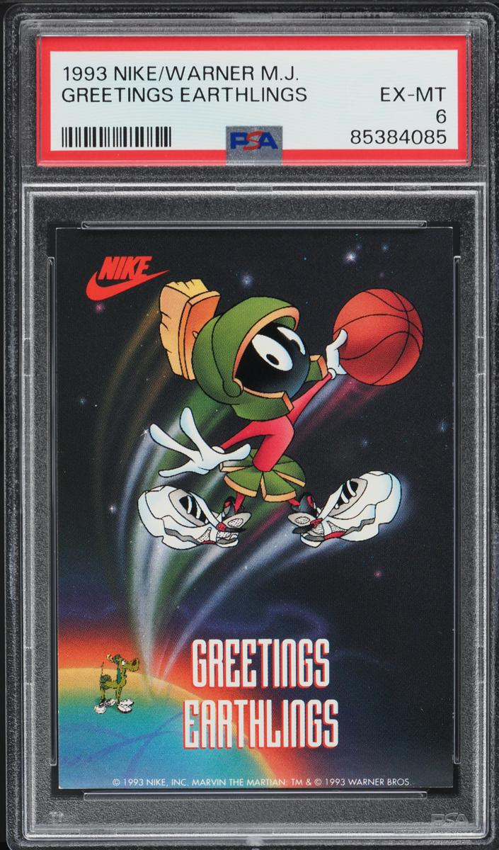 1993 Nike Warner Bros. Michael Jordan Basketball Greetings Earthlings #NNO