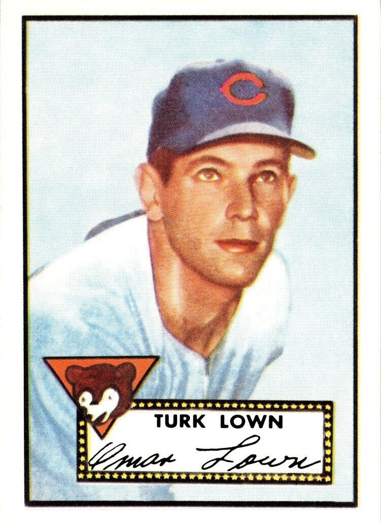 1952 Topps Baseball Turk Lown #330 PSA 6