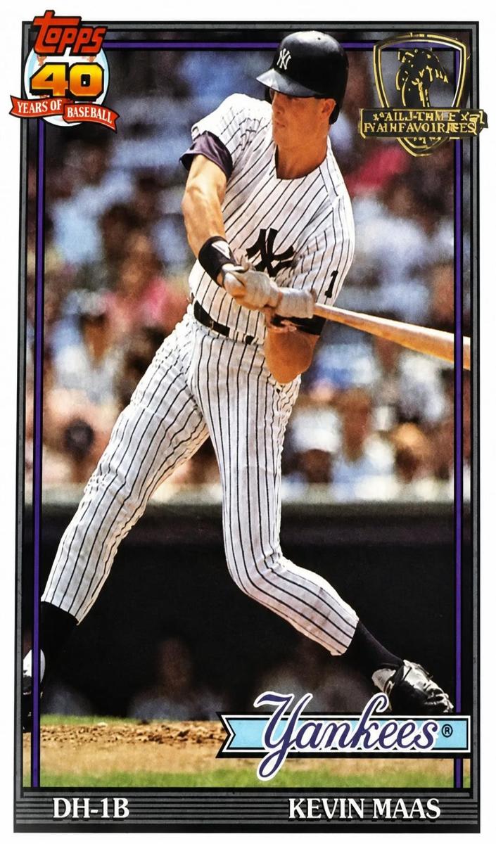 1991 Topps Baseball Kevin Maas #435
