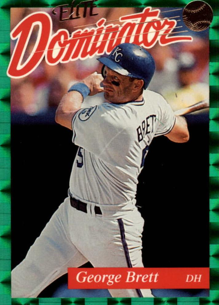 1993 Donruss Elite Baseball George Brett #15 PSA 9