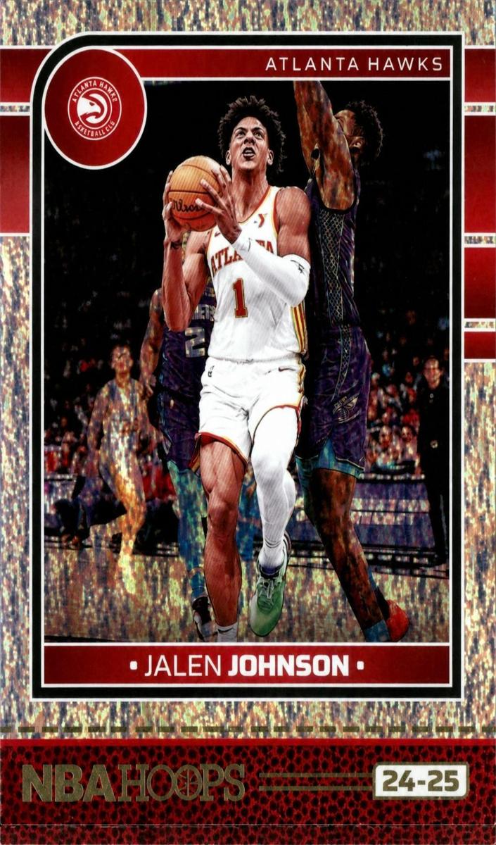 2024 Panini Hoops Basketball Texture Jalen Johnson #205