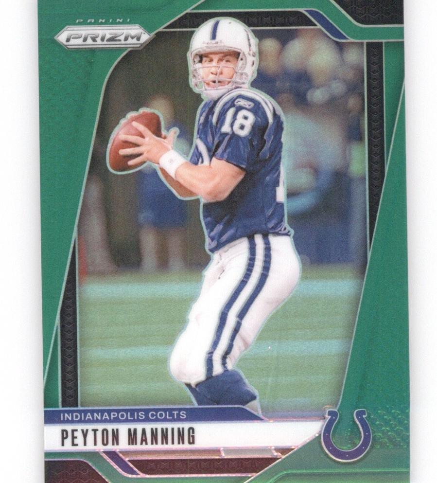 2024 Panini Prizm Football Green Peyton Manning #126