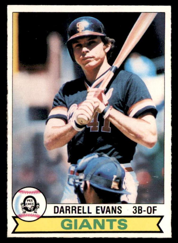 1979 O-Pee-Chee Baseball Darrell Evans #215