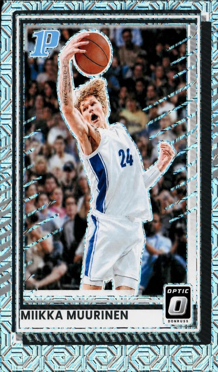 2025 Panini Donruss Basketball Mojo Miikka Muurinen #168