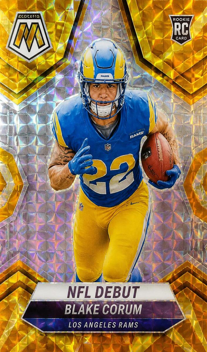 2024 Panini Mosaic Football Reactive Yellow Blake Corum #278
