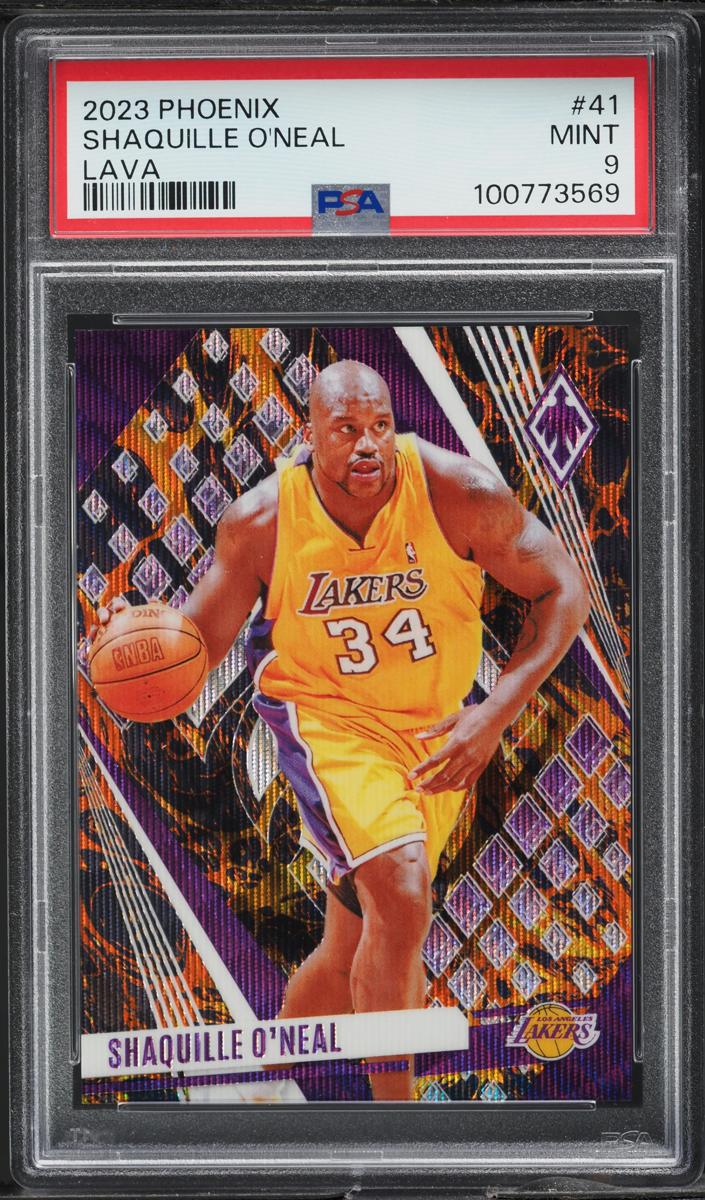 2023 Panini Phoenix Basketball Lava Shaquille O'Neal #41