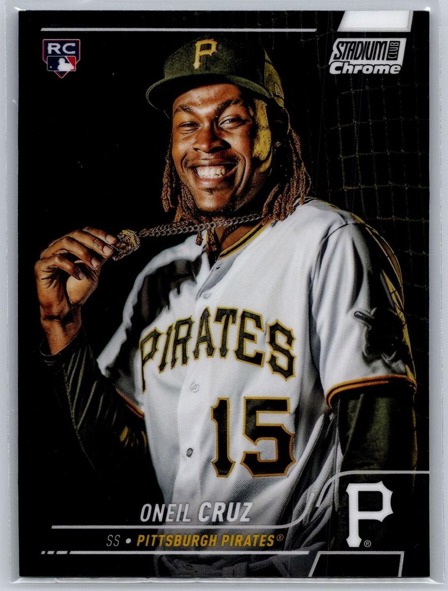 2022 Topps Stadium Club Chrome Baseball Refractor Oneil Cruz #237