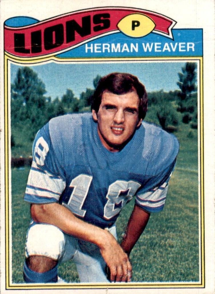1977 Topps Football Herman Weaver #462 PSA 10