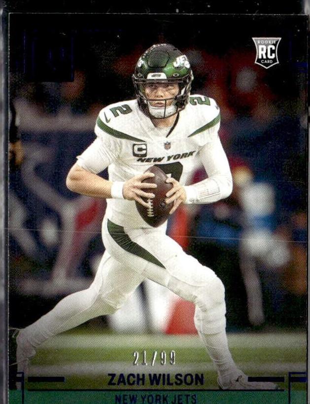 2021 Panini Chronicles Football Zach Wilson #PA-2 PSA 7.5