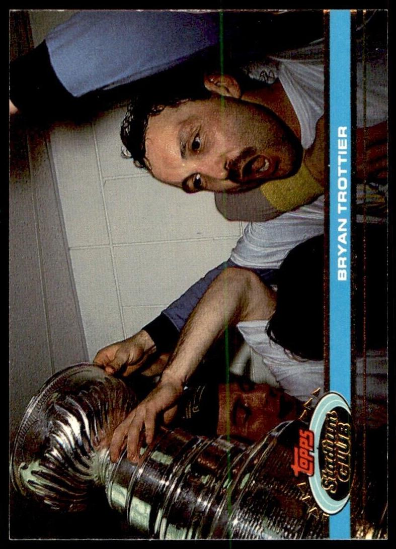 1991 Topps Stadium Club Hockey Bryan Trottier #91 PSA 10