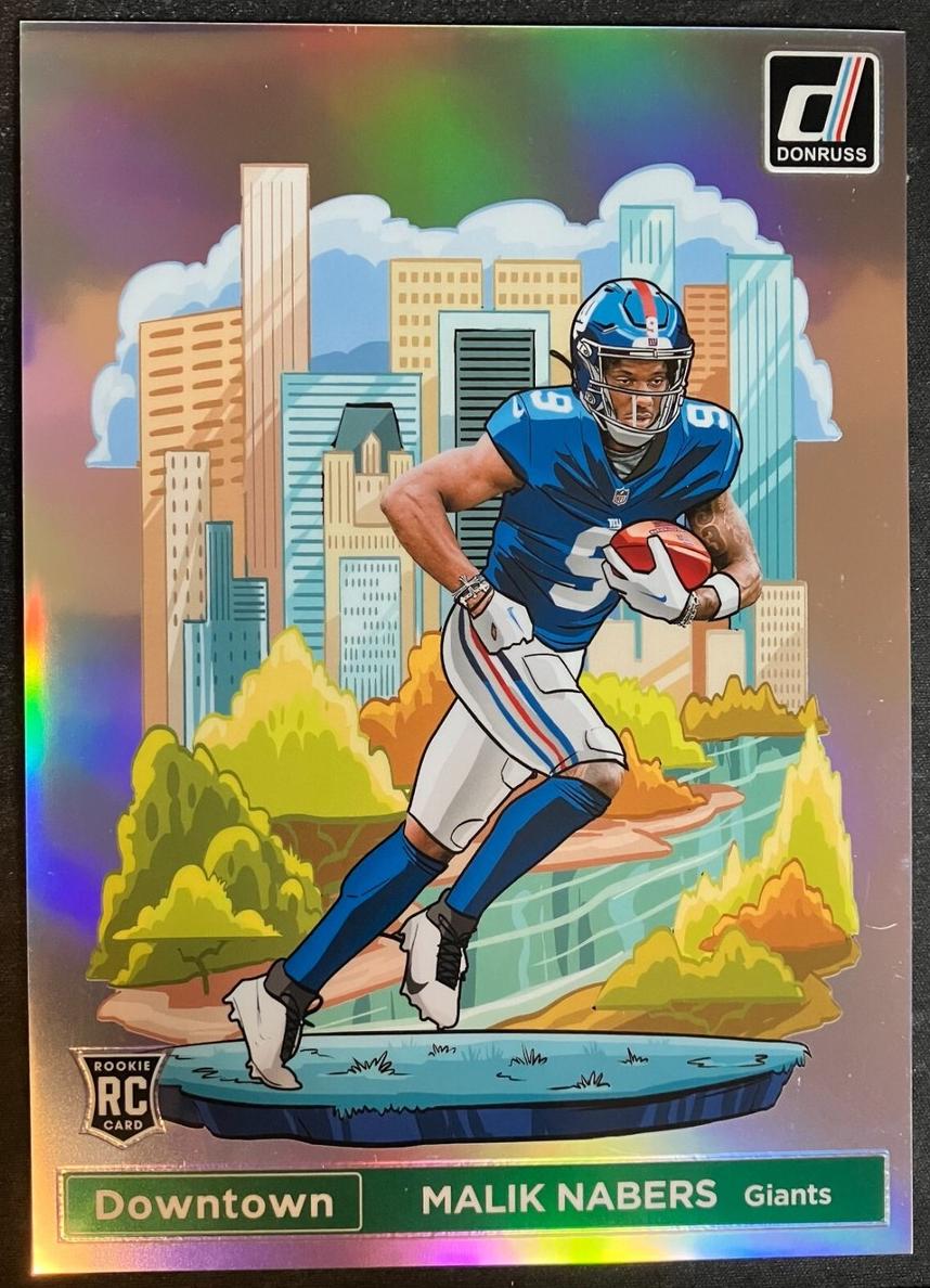 2024 Panini Donruss Football Malik Nabers #18