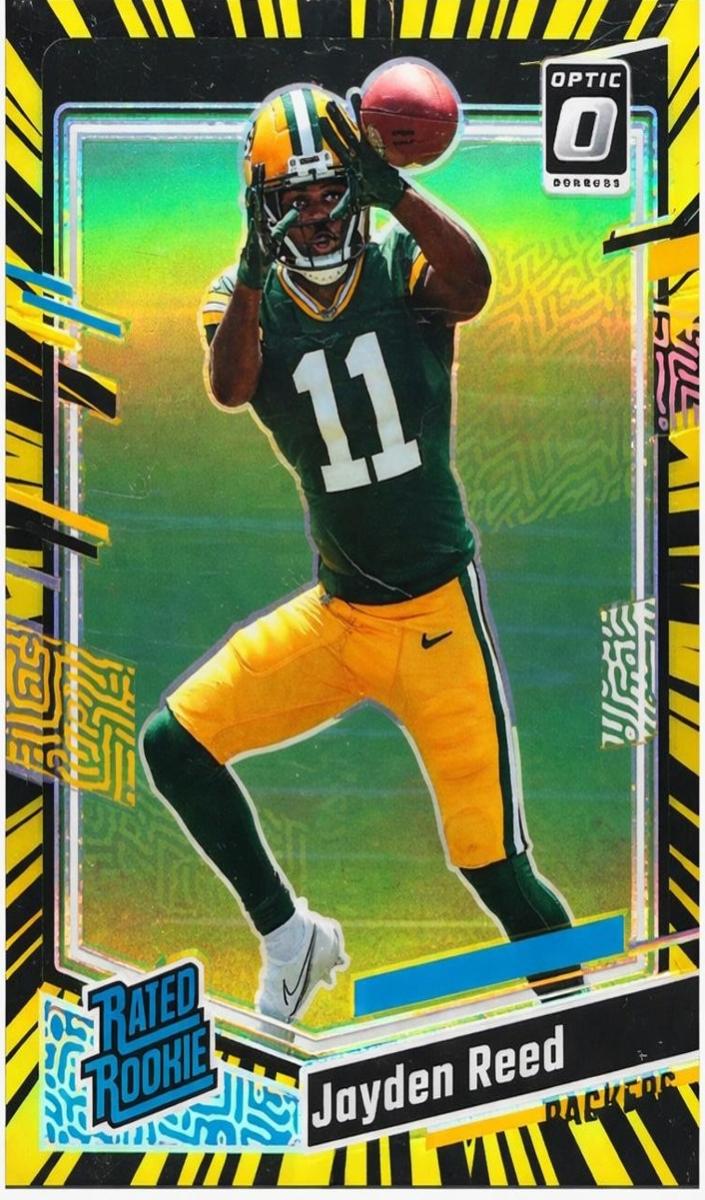 2023 Donruss Optic Football Electricity Jayden Reed #239