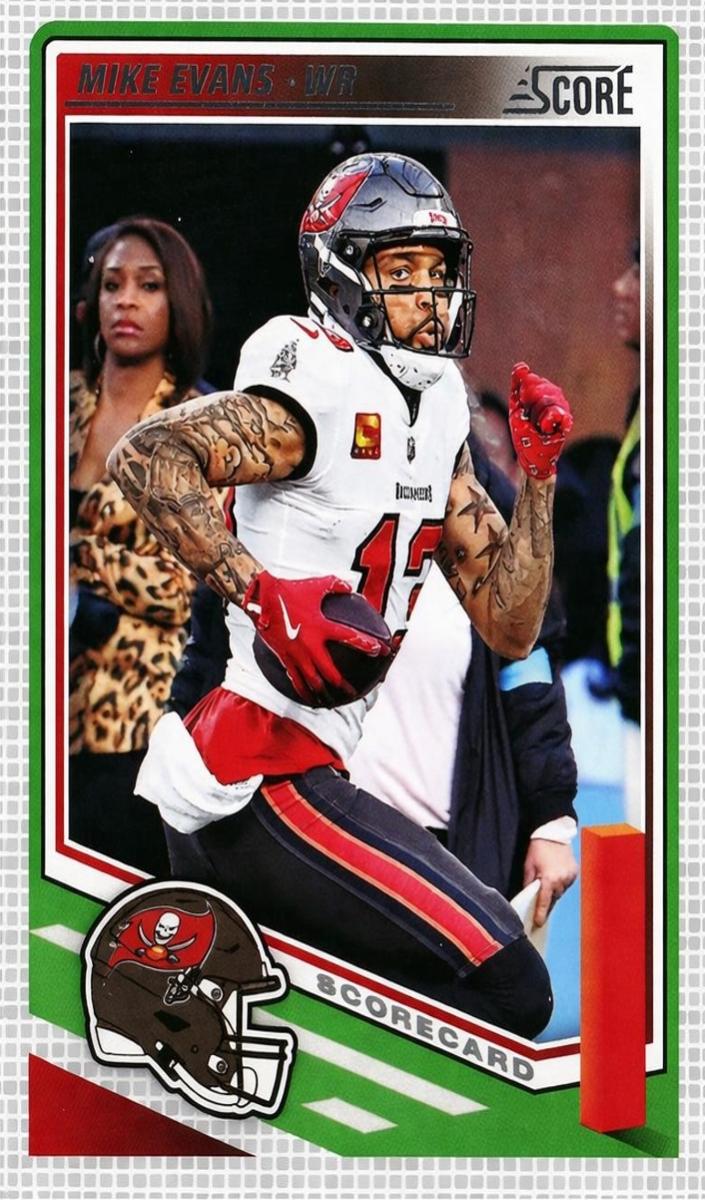 2025 Panini Score Football Scorecard Mike Evans #285
