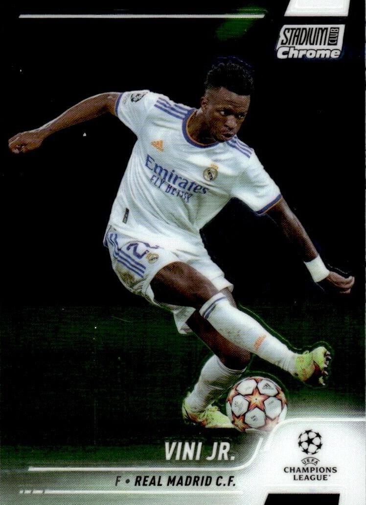 2021 Topps Stadium Club Chrome UEFA Champions League Soccer Vini Jr. #33