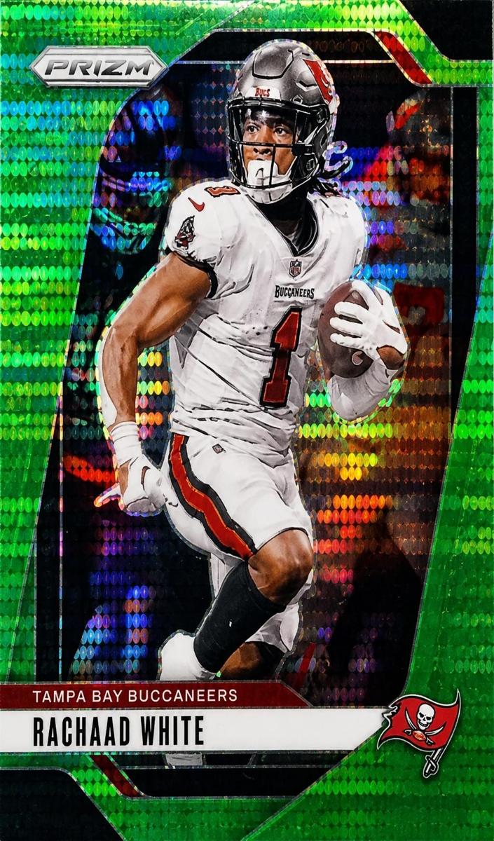 2024 Panini Prizm Football Neon Green Pulsar Rachaad White #269