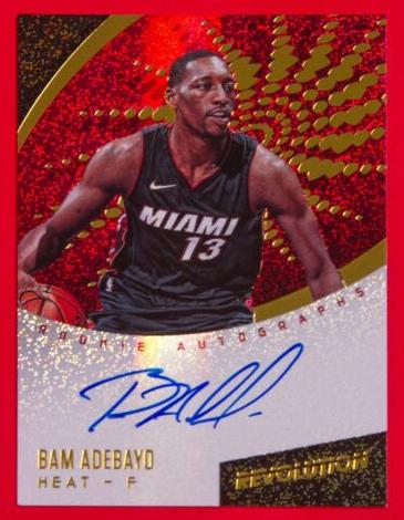 2017 Panini Revolution Basketball Bam Adebayo #RA-BAM PSA 10