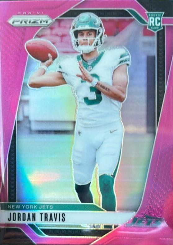2024 Panini Prizm Football Pink Jordan Travis #359