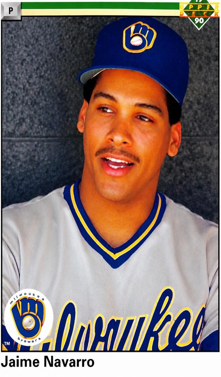 1990 Upper Deck Baseball Jaime Navarro #646