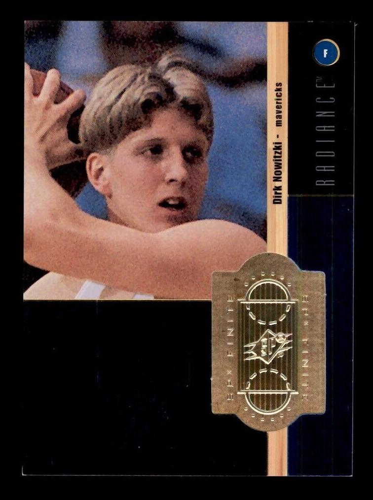 1998 SPx Finite Basketball Radiance Dirk Nowitzki #219