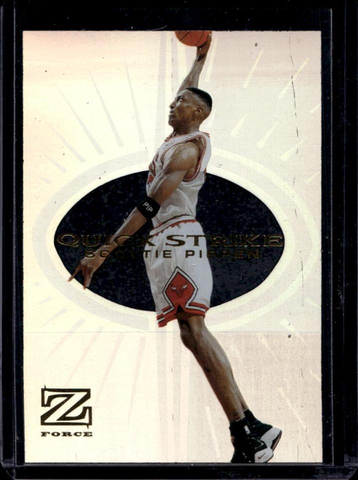 1997 Skybox Z-Force Basketball Scottie Pippen #8QS