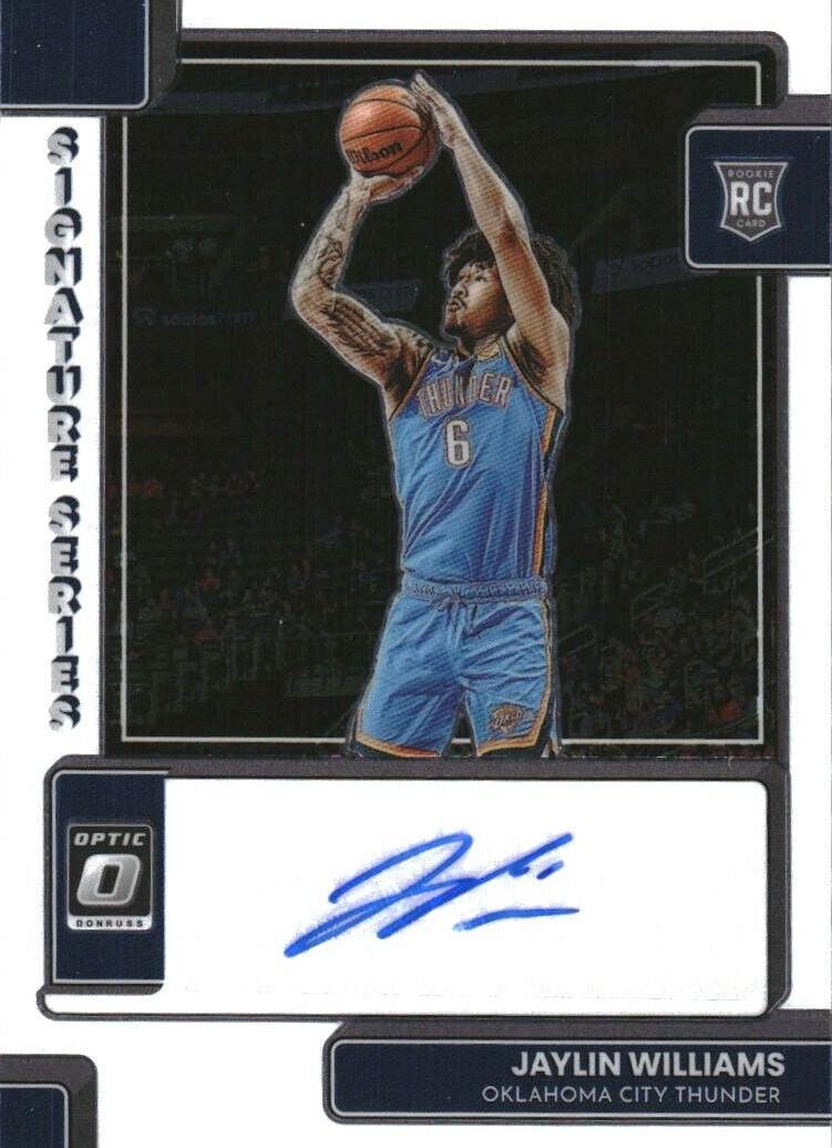 2022 Donruss Optic Basketball Jaylin Williams #SS-JYW
