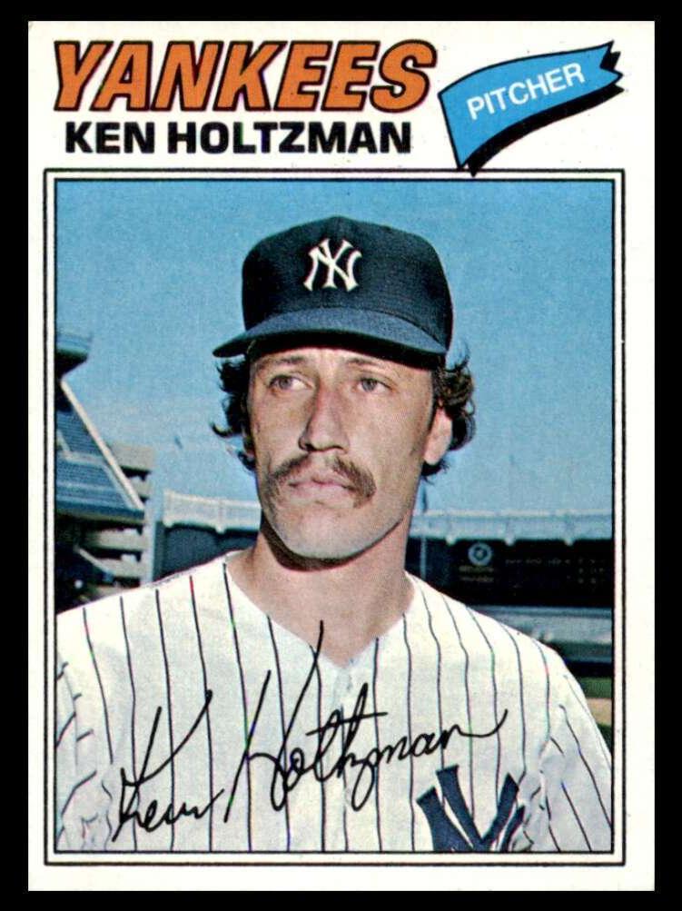 1977 Topps Baseball Ken Holtzman #625