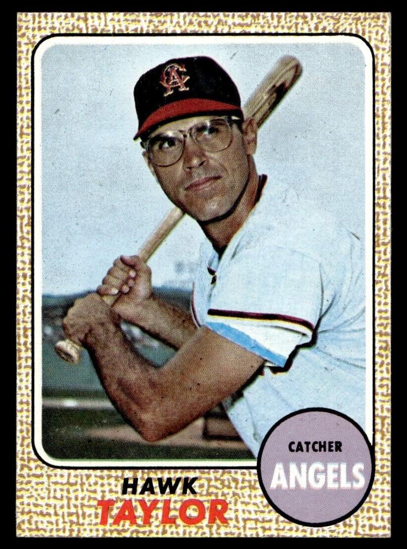 1968 Topps Baseball Hawk Taylor #52