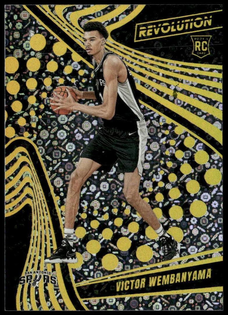 2023 Panini Revolution Basketball Blizzard Victor Wembanyama #104 PSA 8.5