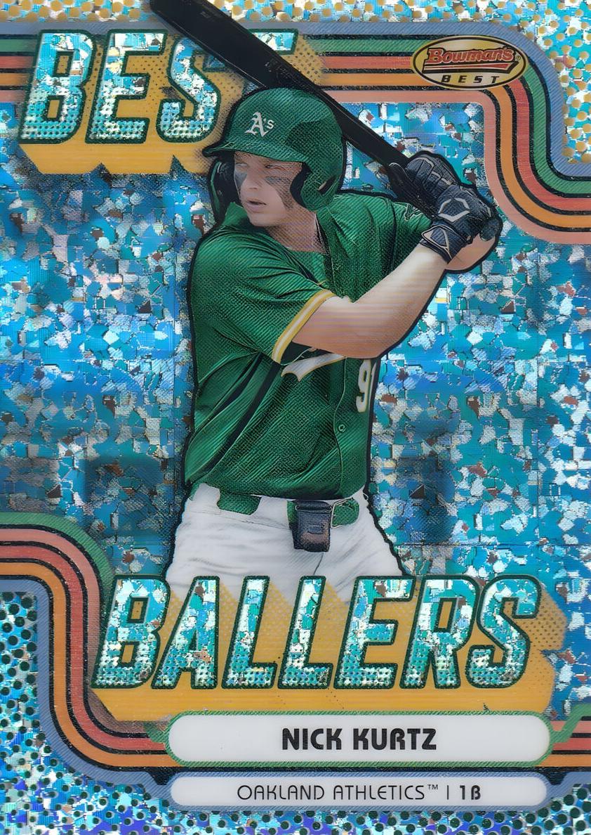 2024 Bowman's Best Baseball Mini-Diamond Nick Kurtz #BB-13