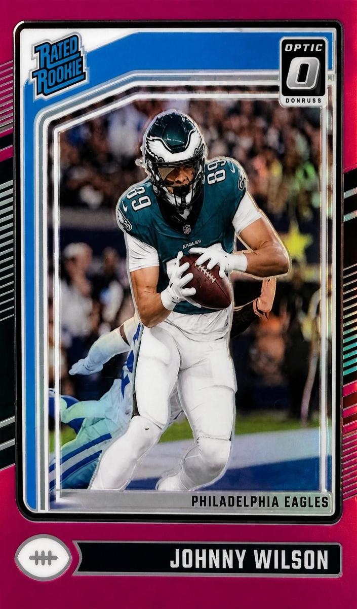 2024 Panini Donruss Football Pink Johnny Wilson #307