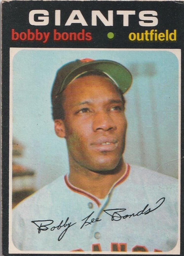 1971 O-Pee-Chee Baseball Bobby Bonds #295 PSA 8