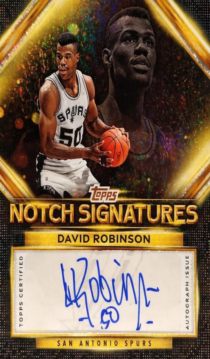 2025 Topps Basketball David Robinson #TNS-DR