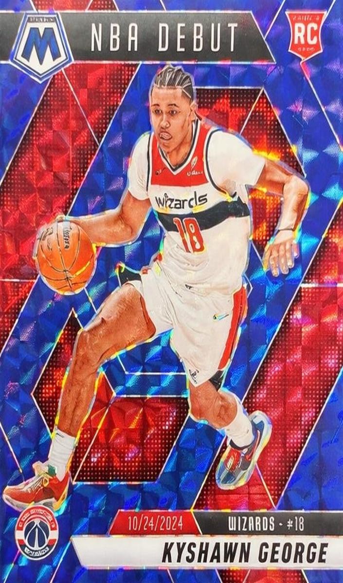 2024 Panini Mosaic Basketball Blue Kyshawn George #256