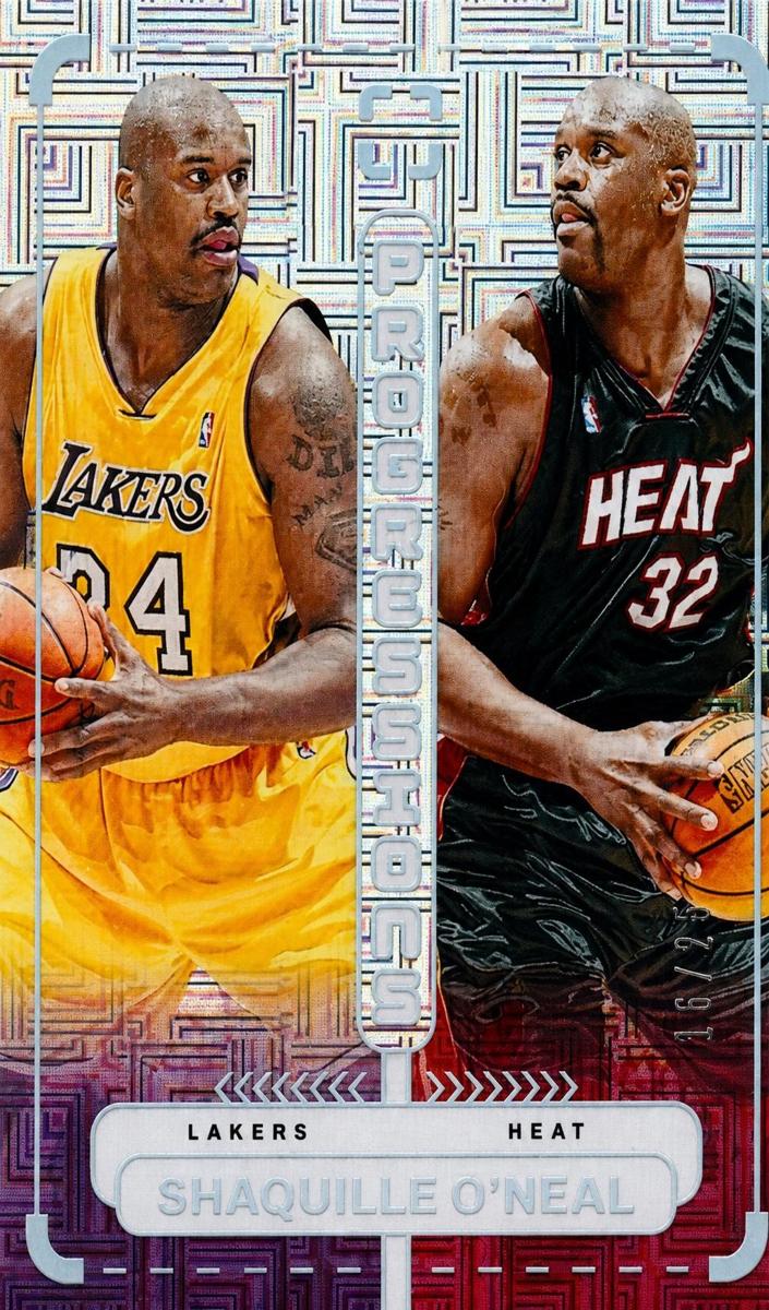 2024 Panini PhotoGenic Basketball Maze Shaquille O'Neal #9