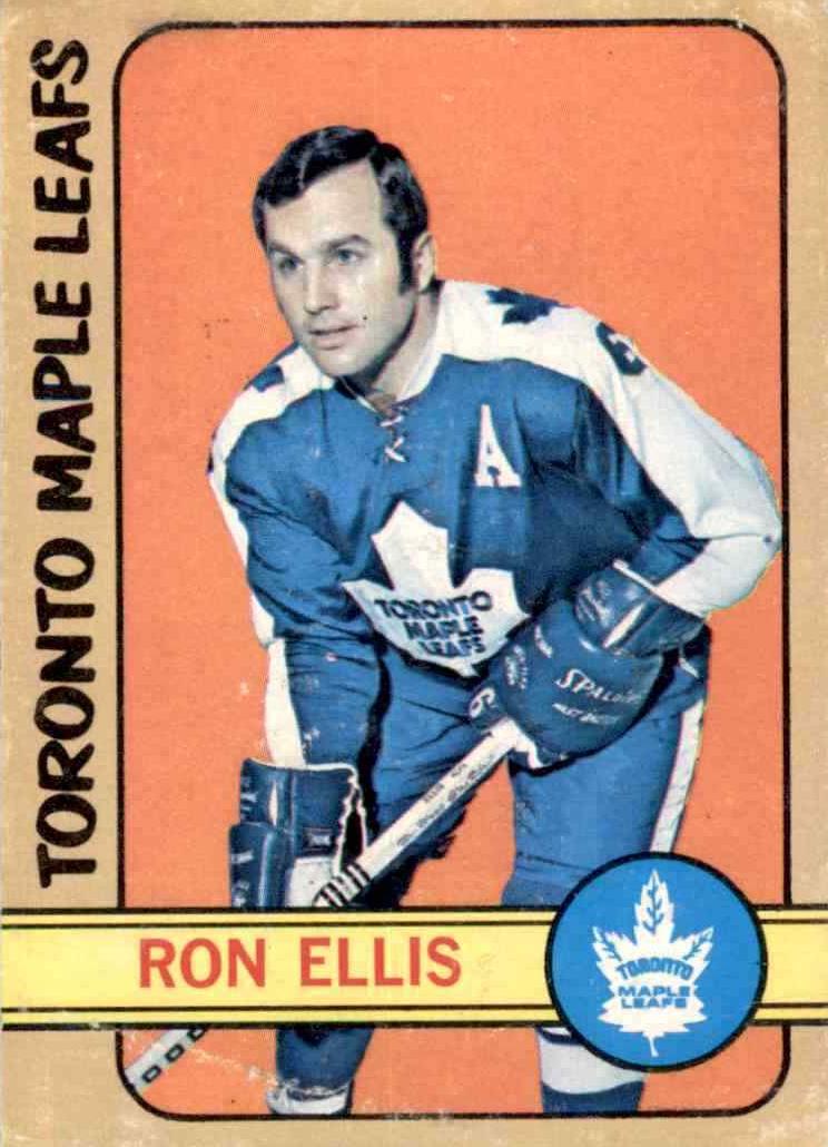 1972 O-Pee-Chee Hockey Ron Ellis #36 PSA 8
