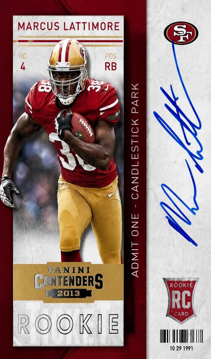 2013 Panini Contenders Football Marcus Lattimore #223