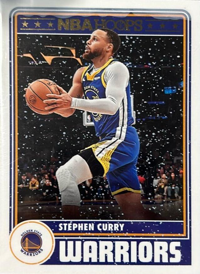 2023 Panini Hoops Basketball Blue Stephen Curry #292 PSA 9