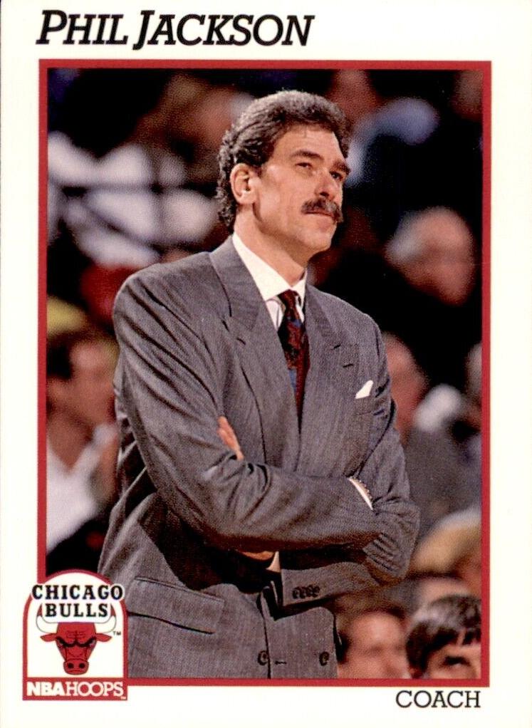 1991 Hoops Basketball Phil Jackson #224 PSA 10