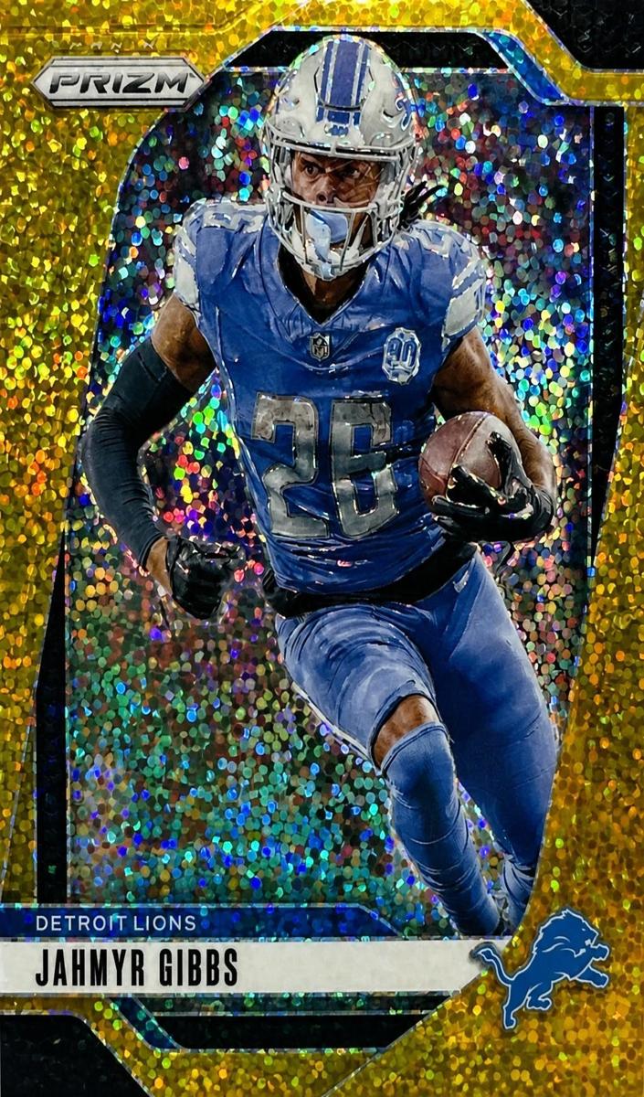 2024 Panini Prizm Football Gold Sparkle Jahmyr Gibbs #93
