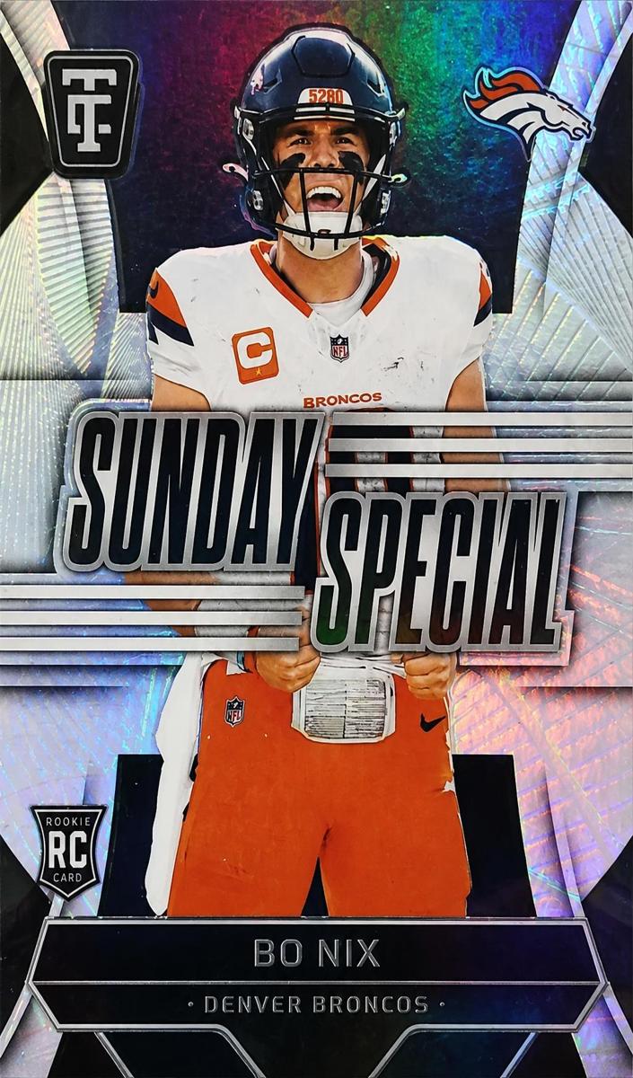 2024 Panini Totally Certified Football Bo Nix #20