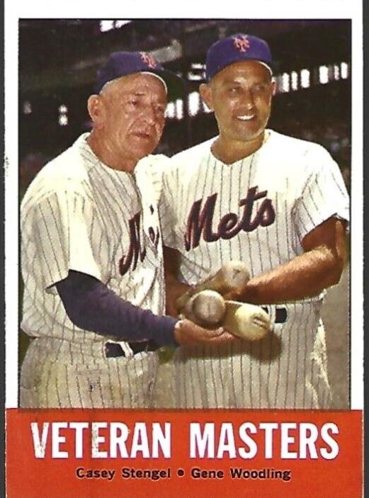 1963 Topps Baseball Veteran Masters #43