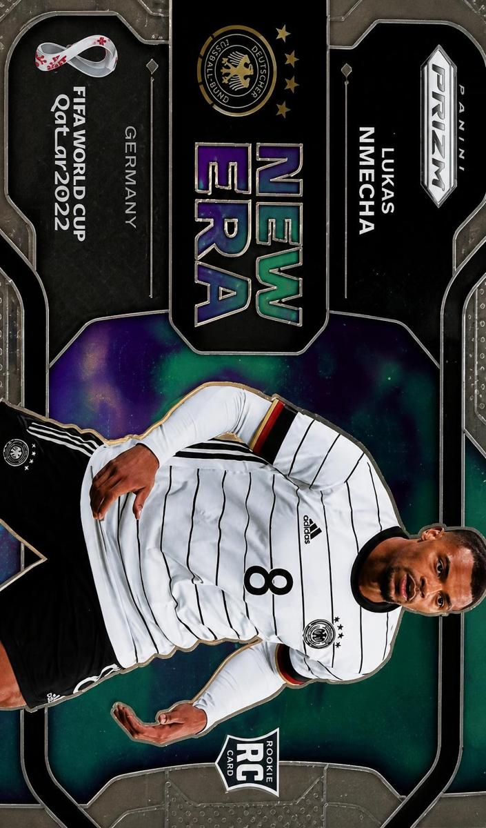 2022 Panini Prizm FIFA World Cup Qatar Soccer Lukas Nmecha #3