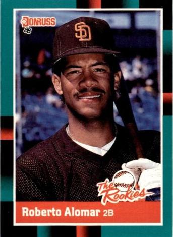 1988 Donruss The Rookies Baseball Roberto Alomar #35 PSA 6