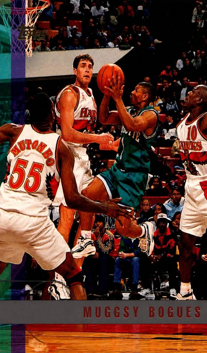 1997 Topps Basketball Muggsy Bogues #87