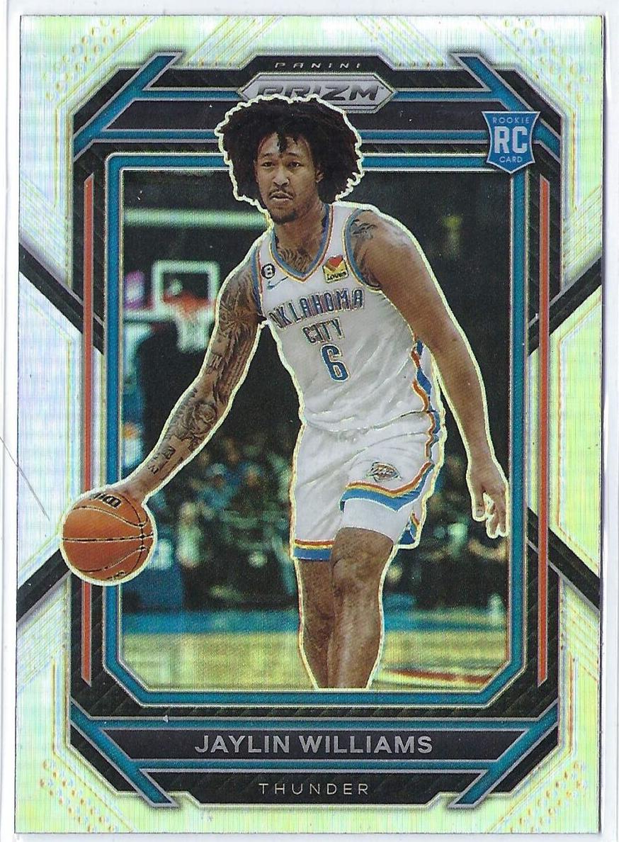 2022 Panini Prizm Basketball Silver Jaylin Williams #247 PSA 10