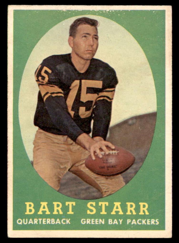 1958 Topps Football Bart Starr #66 PSA 6.5